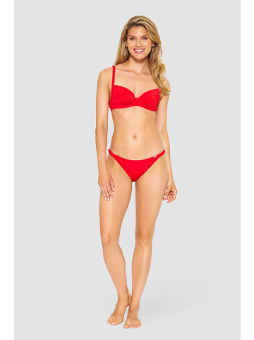 Biustonosz bikini w kolorze czerwonym