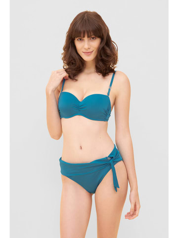 Biustonosz bikini w kolorze niebieskim
