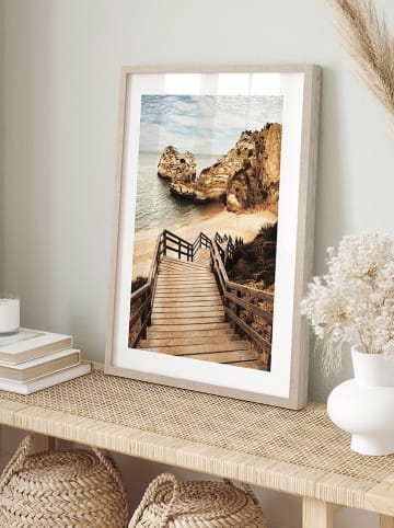 Gerahmter Kunstdruck "Trail to paradise"