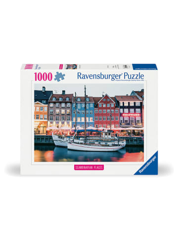 1000tlg. Puzzle "Kopenhagen, Dänemark" - ab 14 Jahren