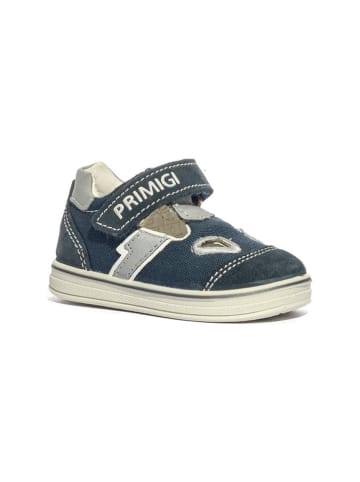 Leren sneakers "Aygo" donkerblauw