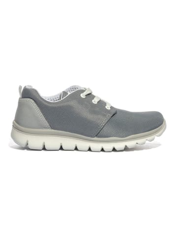Leder-Sneakers "Hilos" in Grau