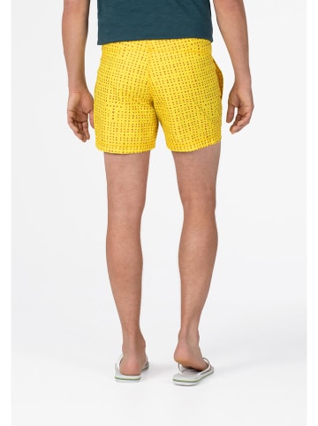 Badeshorts in Gelb/ Orange