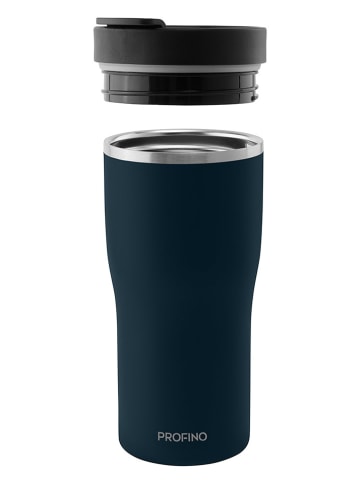 Kubek termiczny "Barista" w kolorze granatowym - 350 ml