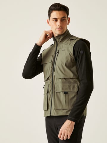 Funktionsweste "Travel Packaway" in Khaki