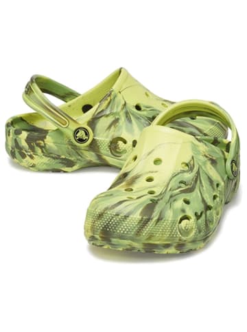 Crocs "Baya" in Gelb/ Grün/ Khaki