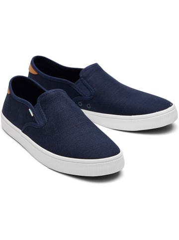 Slippersy w kolorze granatowym