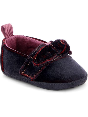 Slipper  in Dunkelblau/ Rosa/ Rot