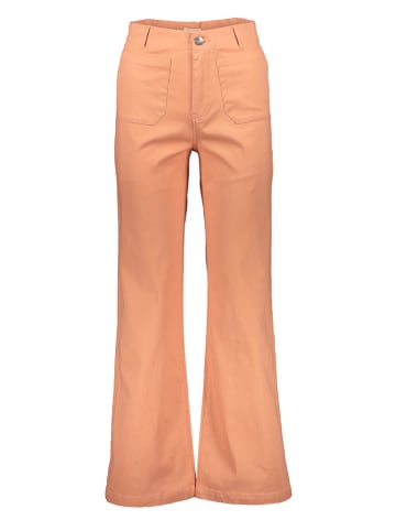 Spijkerbroek - flare fit - oranje