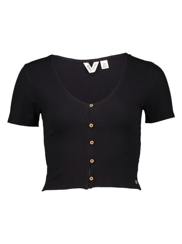 Crop-top zwart