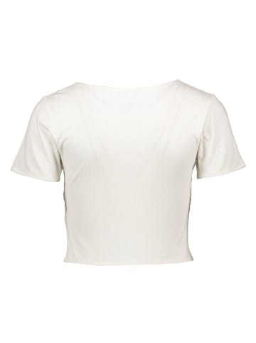 Crop-top wit