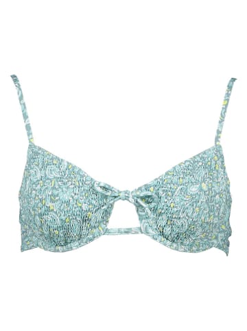 Biustonosz bikini w kolorze turkusowym