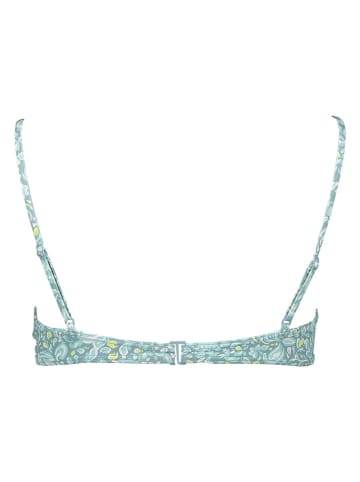 Biustonosz bikini w kolorze turkusowym