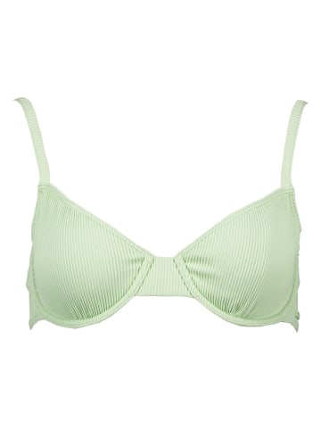Biustonosz bikini w kolorze zielonym