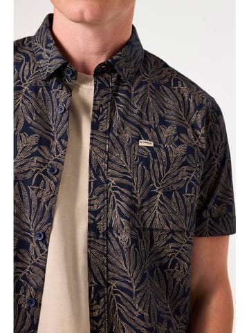 Blouse zwart/goudkleurig