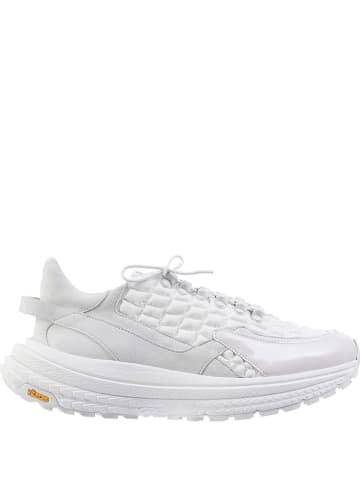 Skórzane sneakersy "Zac" w kolorze białym