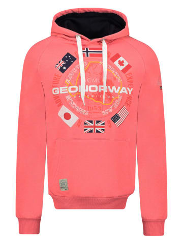 Bluza "Girkel" w kolorze koralowym