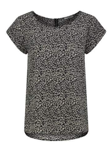 Blouse zwart/crème