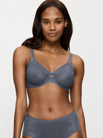 Biustonosz "Triumph Signature Sheer" w kolorze granatowym