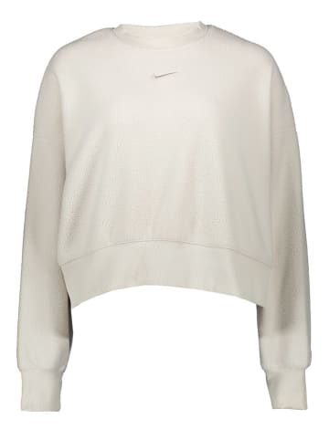 Sweatshirt "Plush" in Creme