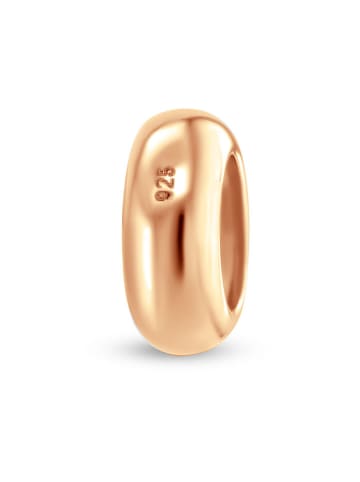 Rosévergulde bead