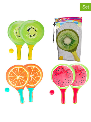 Beach-tennisset "Fruit" meerkleurig - vanaf 3 jaar (verrassingsproduct)