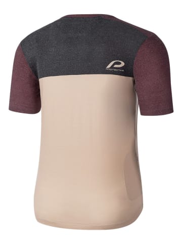 Functioneel shirt beige/antraciet