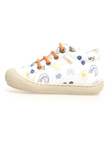 Leren loopleerschoenen "Cocoon" wit