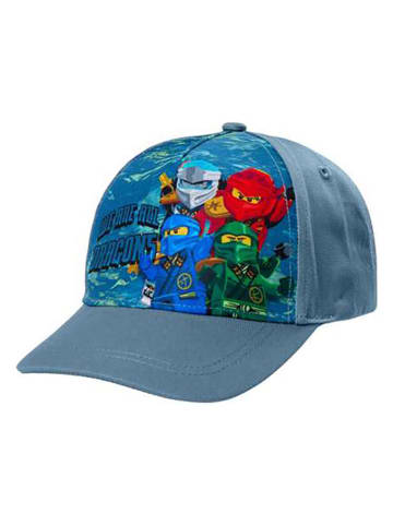 Cap in Blau/ Bunt