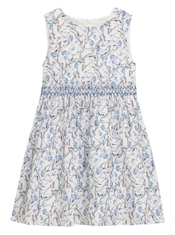 Jurk "Dpadme" blauw/wit
