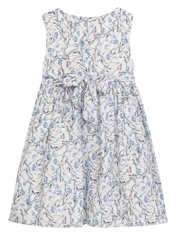 Jurk "Dpadme" blauw/wit
