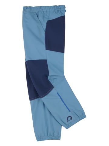 Regenhose "Hirvi" in Hellblau/ Dunkelblau