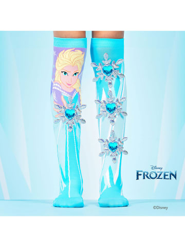 Skarpety "Frozen" w kolorze turkusowym