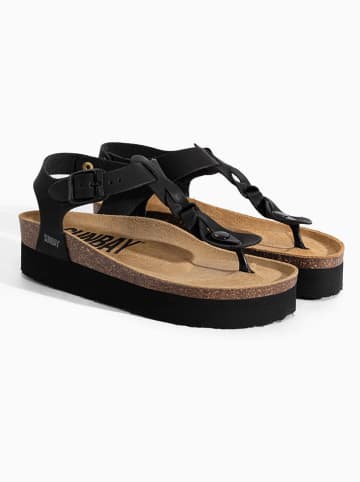 Teenslippers "Arroz" zwart
