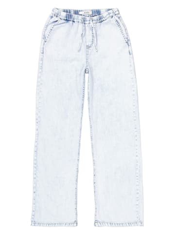 Jeans - Wide leg - in Hellblau