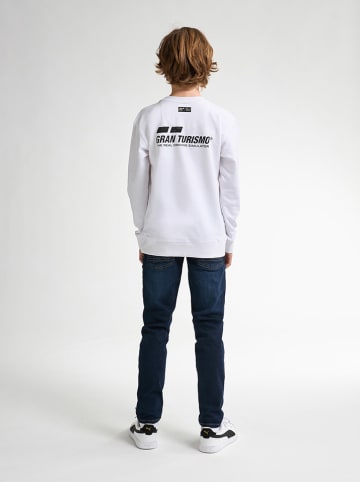 Sweatshirt in Weiß