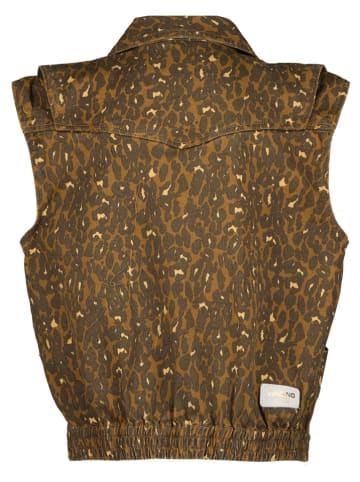 Gilet "Tina" bruin
