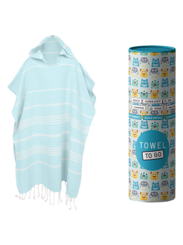 Poncho "Towel To Go" in Mint - (L)60 x (B)48 cm