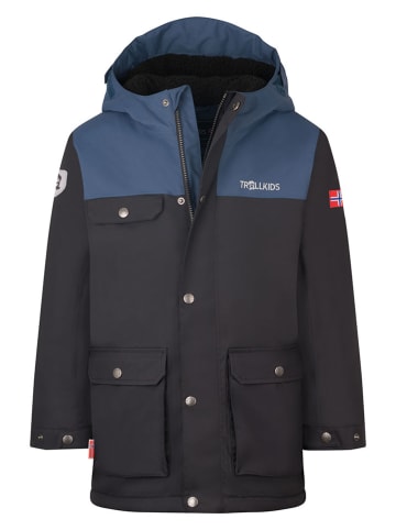 Parka "Gudvangen" w kolorze czarnym