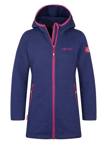 Fleecejacke "Jondalen" in Lila