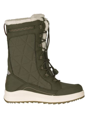 Botki zimowe "Arendal" w kolorze khaki