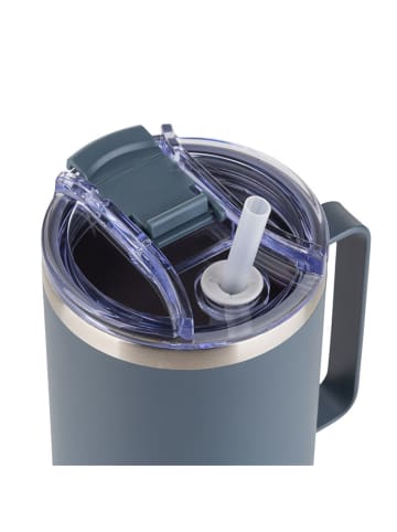 Kubek termiczny "MegaCup" w kolorze granatowym - 600 ml