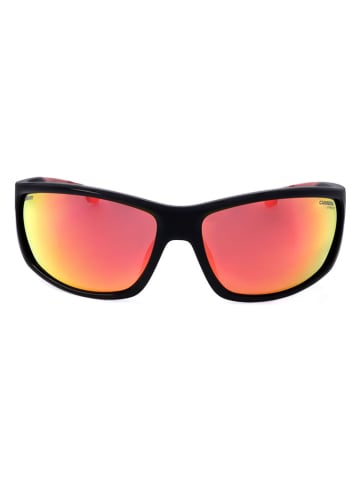 Herren-Sonnenbrille in Schwarz/ Orange