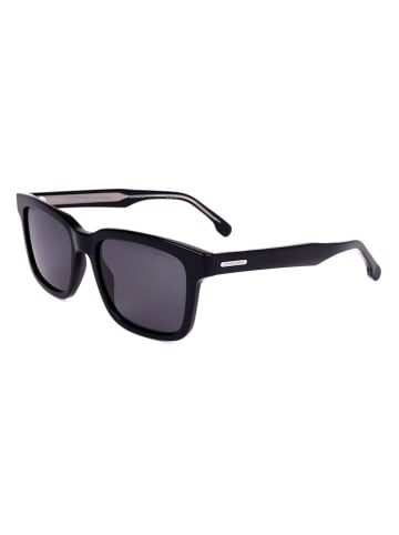 Okulary przeciwsłoneczne unisex w kolorze czarno-granatowym