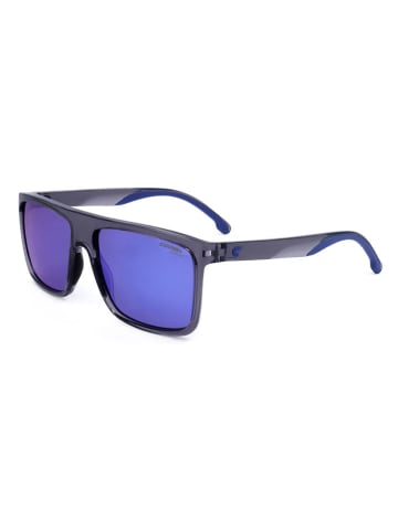 Herren-Sonnenbrille in Dunkelblau/ Blau