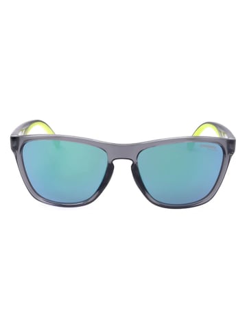 Okulary przeciwsłoneczne unisex w kolorze granatowo-błękitnym