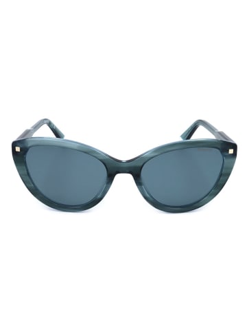 Dameszonnebril blauw