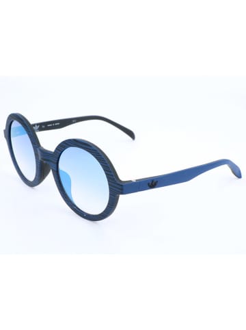 Okulary przeciwsłoneczne unisex w kolorze niebiesko-błękitnym