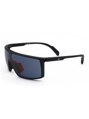 Unisex-Sonnenbrille in Schwarz/ Dunkelblau