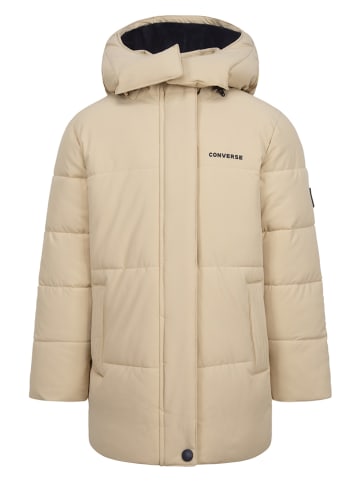 Wintermantel beige